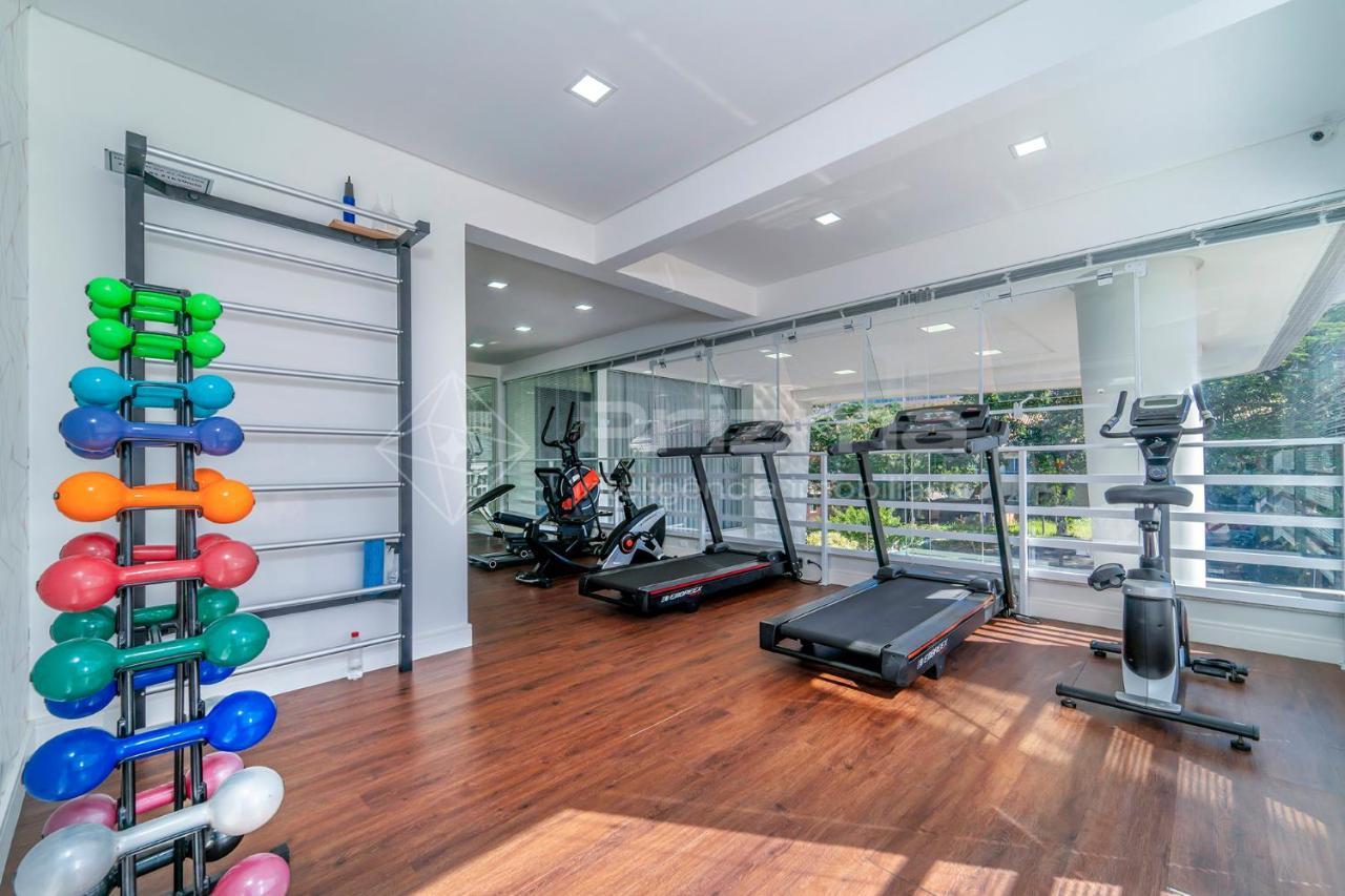 Lindo apartamento condomínio de alto padrão com piscina e academia. Bombinhas Exterior foto