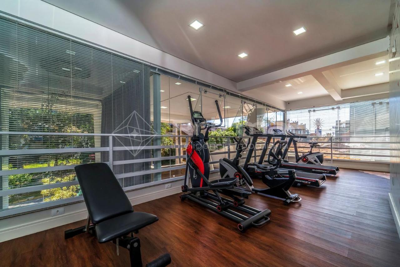 Lindo apartamento condomínio de alto padrão com piscina e academia. Bombinhas Exterior foto