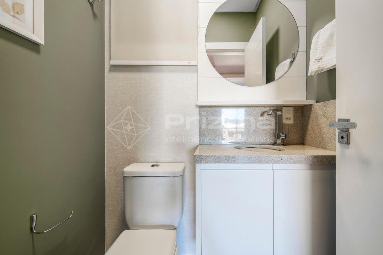 Lindo apartamento condomínio de alto padrão com piscina e academia. Bombinhas Exterior foto